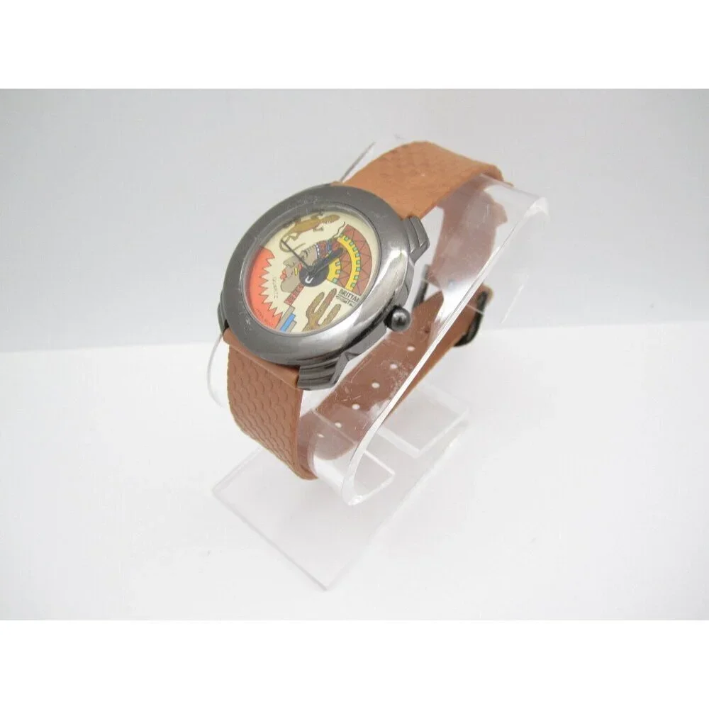 Women Brittania Western Quartz WR Analog 33mm Round Watch (H628) 